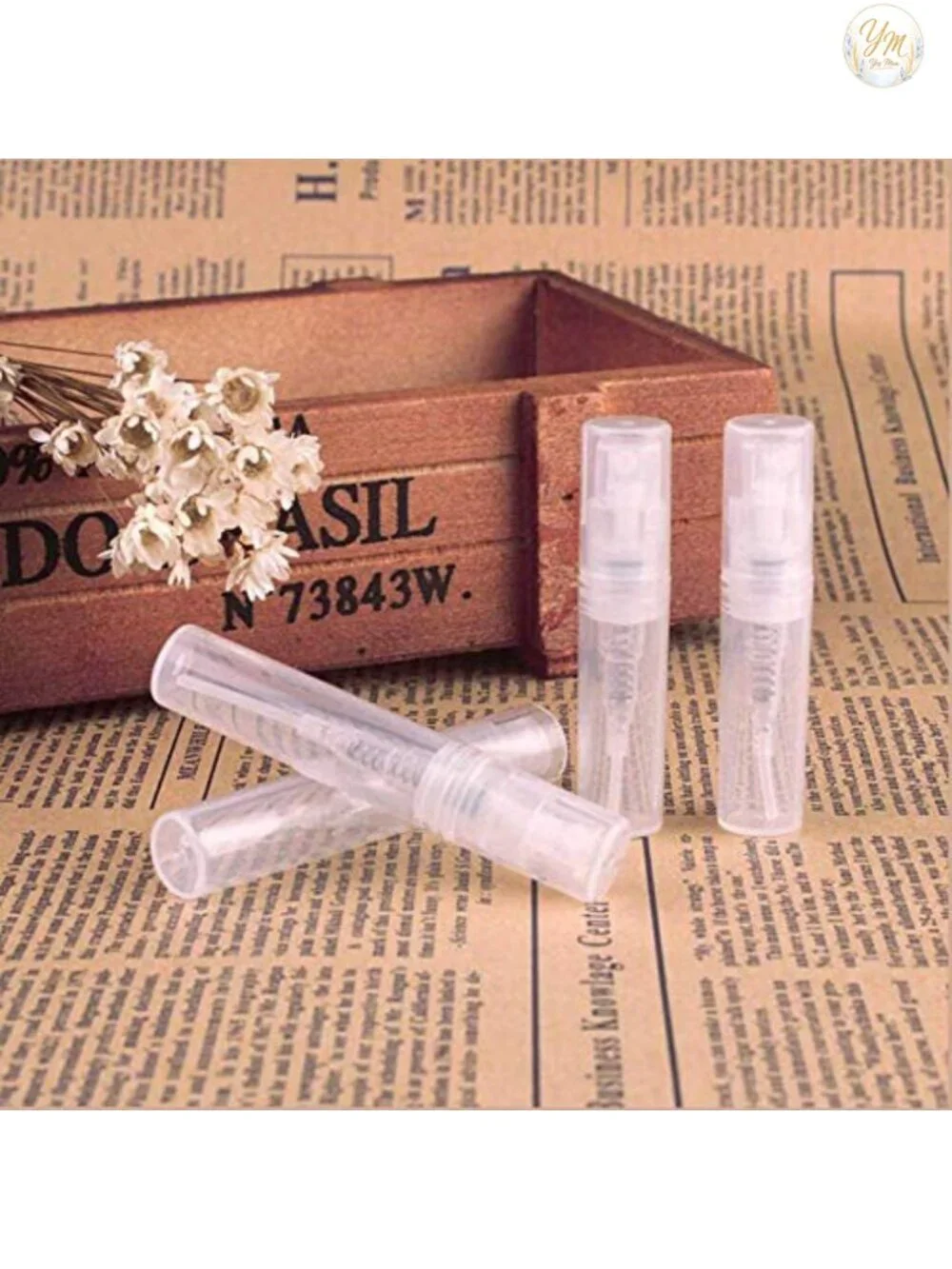 Mini Perfume Bottles 3ml 100pcs Refillable Spray Bottle for Travel Essential